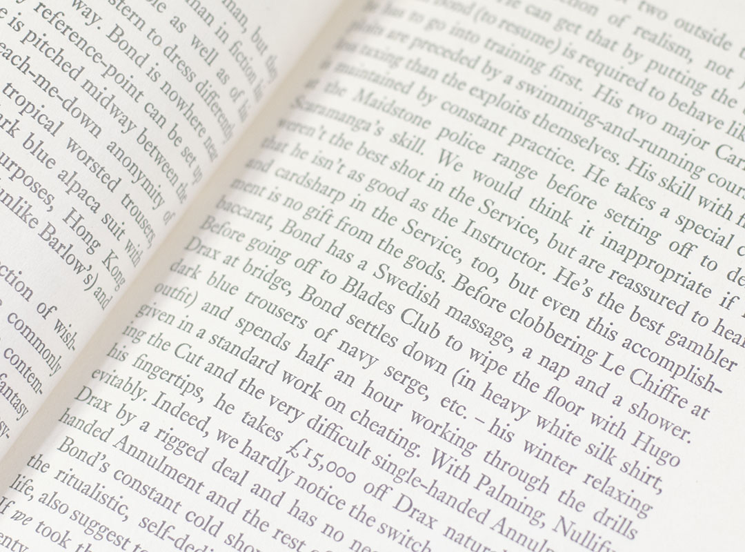 The James Bond Dossier.