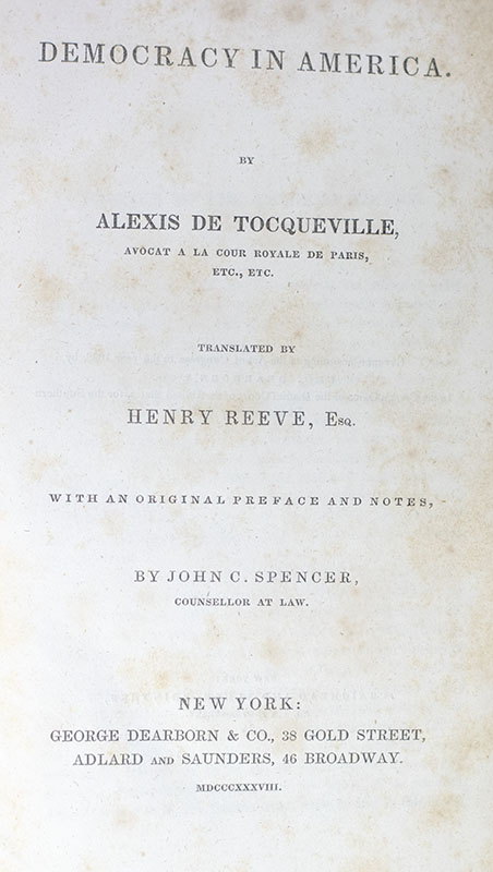 Democracy in America.