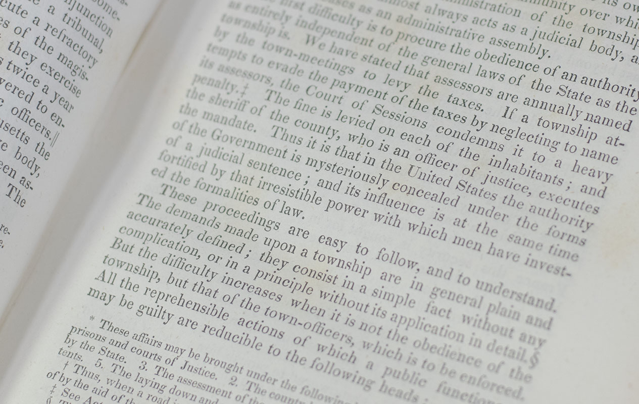 Democracy in America.