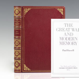 The Great War and Modern Memory.
