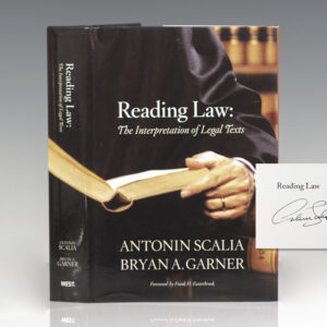 Reading Law: The Interpretation of Legal Texts.