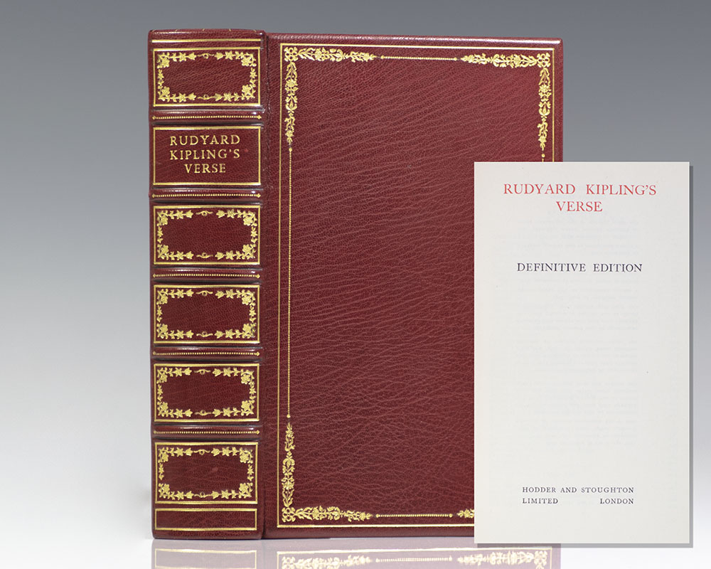 Rudyard Kipling's Verse: The Definitive Edition.