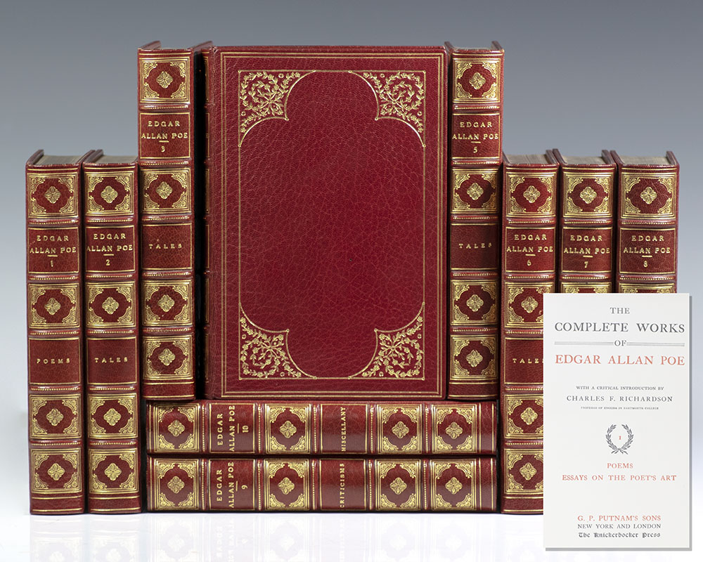 The Works of Edgar Allan Poe [Including: The Murders in the Rue Morgue, The Gold Bug, Raven, Eureka].