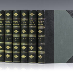 Boswell's Life of Johnson Including Boswell's Journal of a Tour of the Hebrides and Johnson's Diary of a Journey into North Wales.