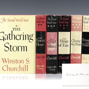 The Second World War: The Gathering Storm; Their Finest Hour; The Grand Alliance; The Hinge of Fate; Closing the Ring; Triumph and Tragedy.