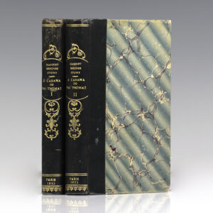 A Cabana do Pai Thomaz ou A Vida Dos Pretos Na America. [Uncle Tom's Cabin].