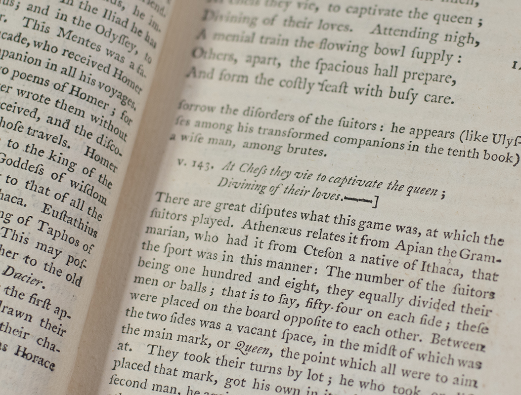 The Iliad and The Odyssey of Homer.