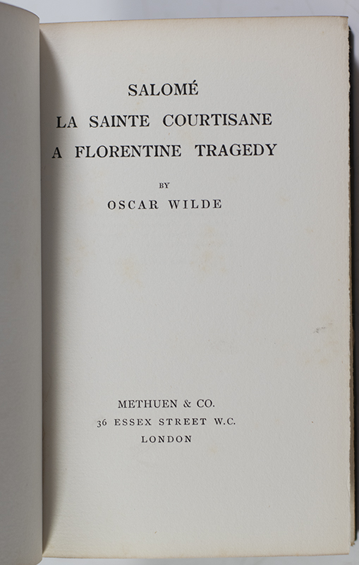 The Works of Oscar Wilde.