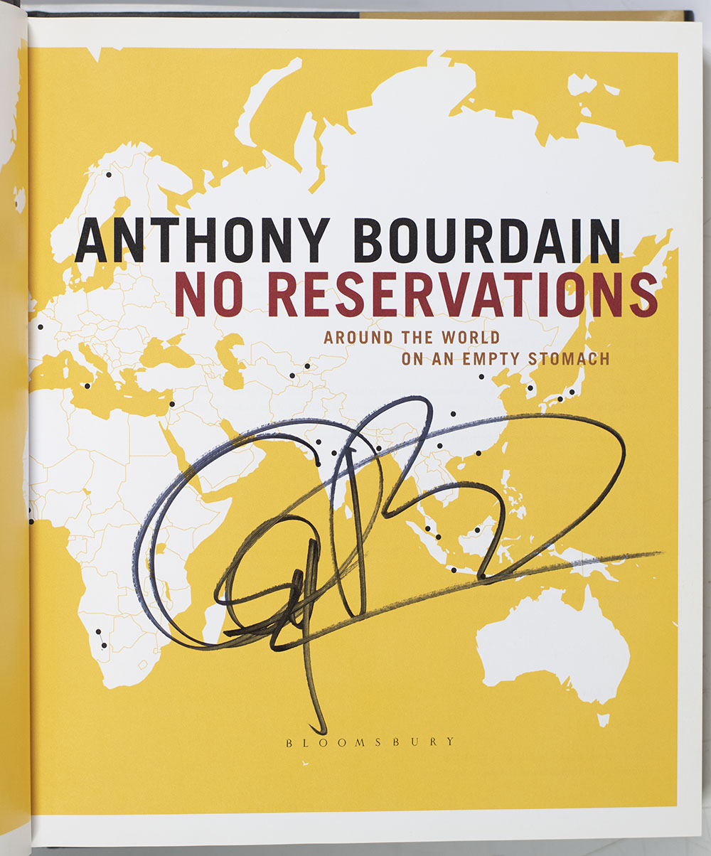 No Reservations: Around the World on an Empty Stomach.