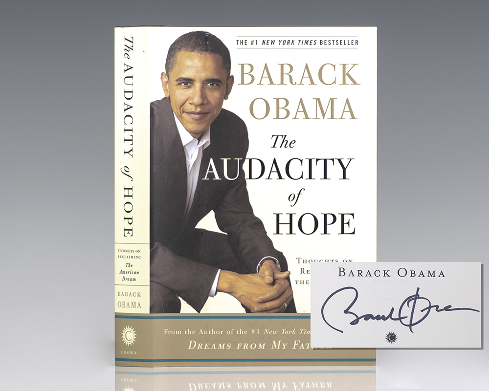 The Audacity of Hope: Thoughts on Reclaiming the American Dream.
