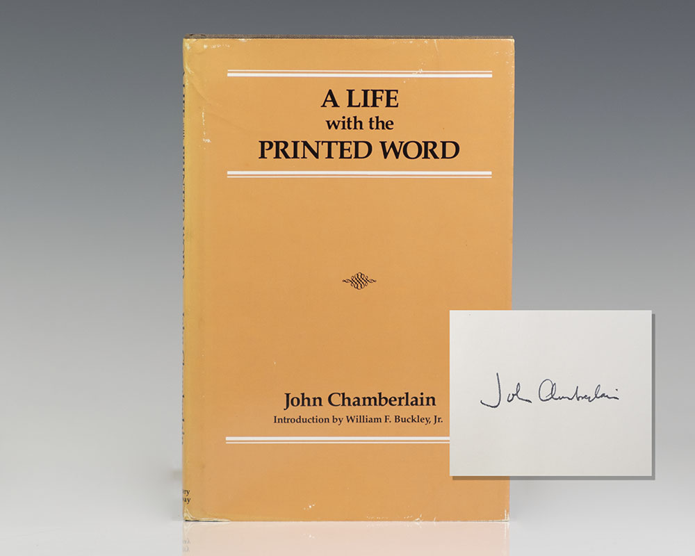 A Life with the Printed Word.