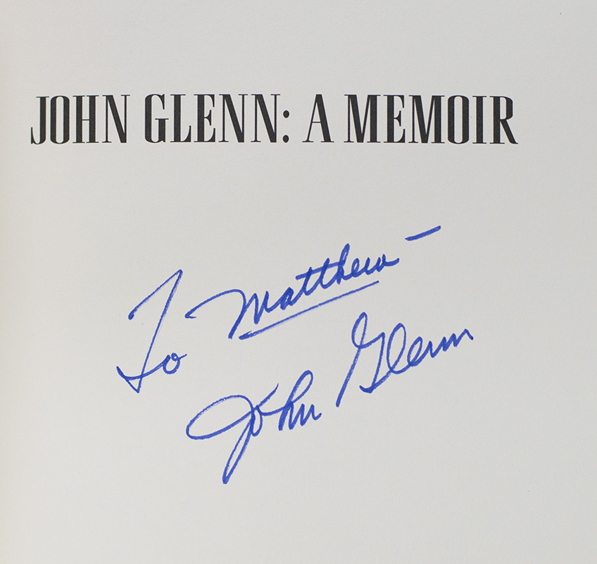 John Glenn: A Memoir.