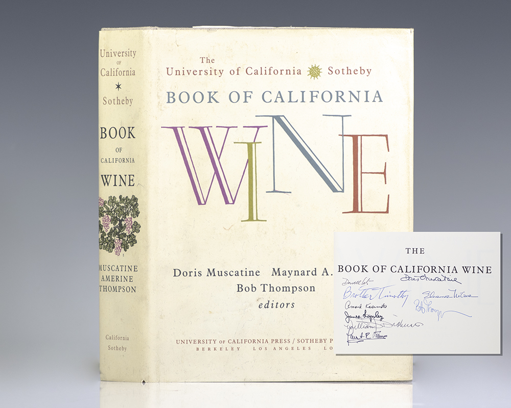 The University of California / Sotheby Book of California Wine.
