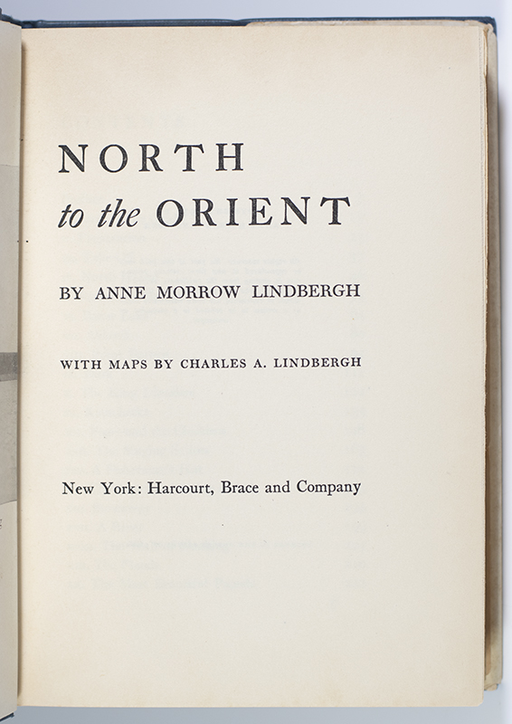 North to the Orient.