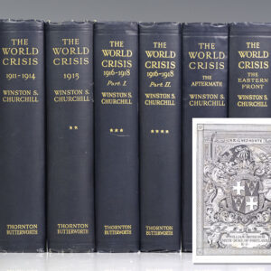 The World Crisis 1911-1914; The World Crisis 1915; The World Crisis 1916-1918 Part One and Part Two; The World Crisis. The Aftermath; The World Crisis. The Eastern Front.