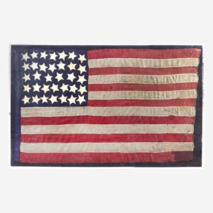 Thirty-Four Star American Flag.