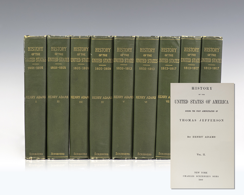 History of the United States of America During the First Administration of Thomas Jefferson.