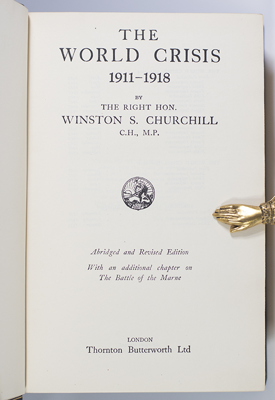 The World Crisis 1911-1918: Abridged and Revised.