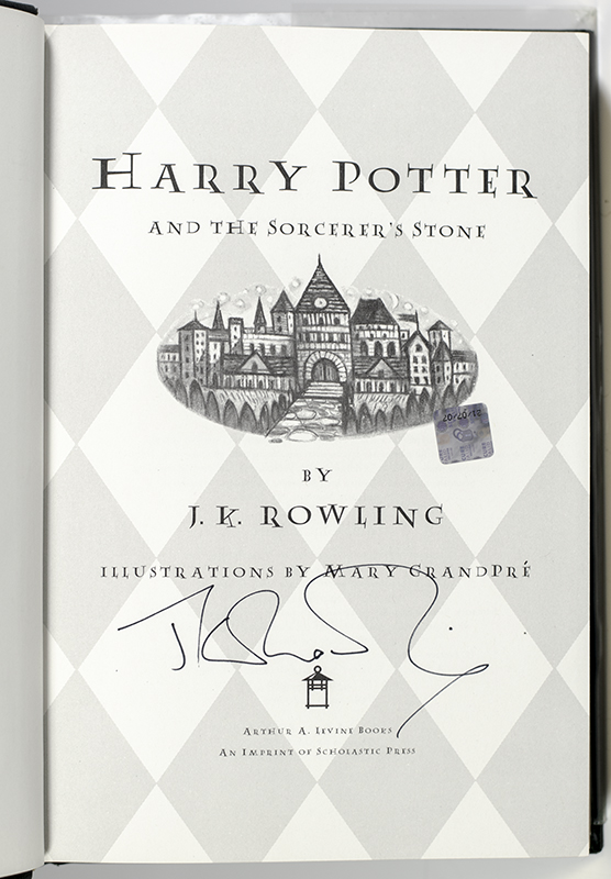 Harry Potter and the Sorcerer's Stone.