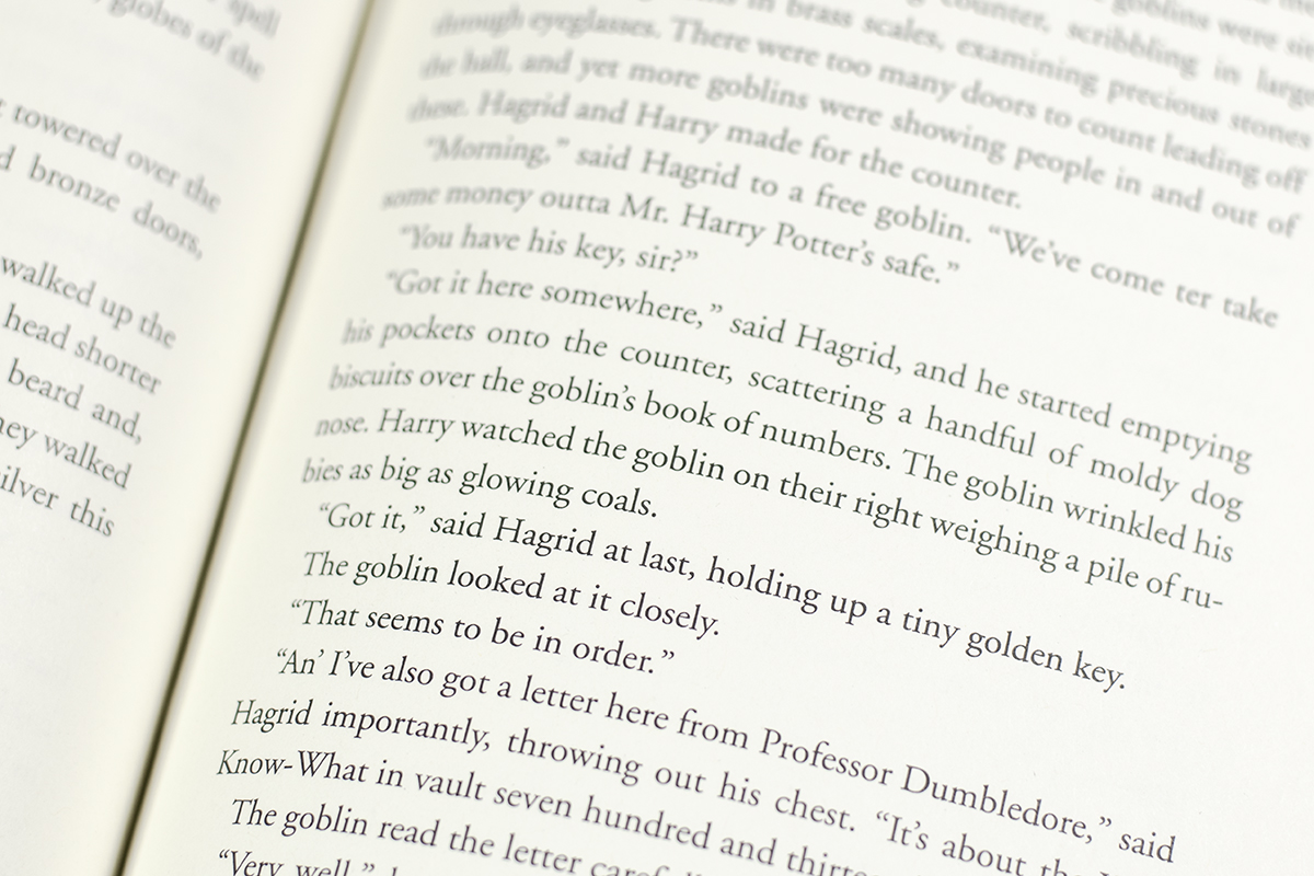 Harry Potter and the Sorcerer's Stone.