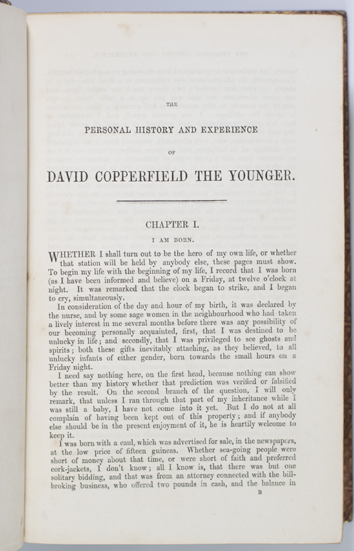 The Personal History of David Copperfield.