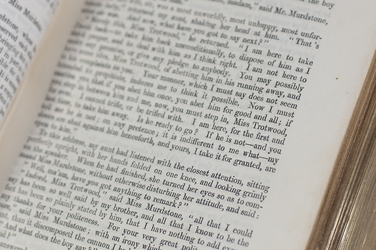 The Personal History of David Copperfield.