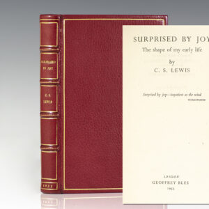 Surprised by Joy: The Shape of My Early Life.