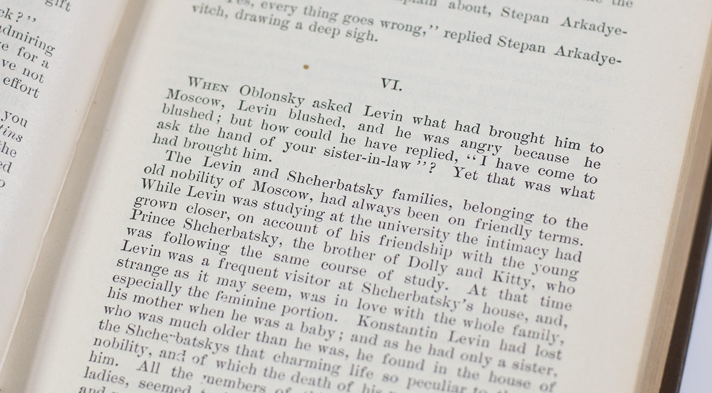 Anna Karenina.