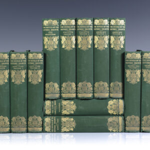 The Sisters Bronte: The Professor; Jane Eyre; Villette; Shirley; Tenant of  Wildfell Hall; Agnes Grey; Wuthering Heights.