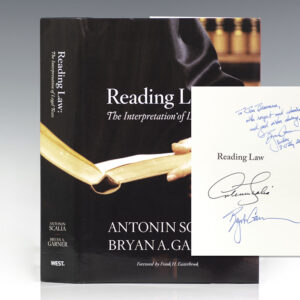 Reading Law: The Interpretation of Legal Texts.