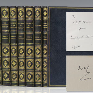 Winston Churchill’s War Speeches: Into Battle, The Unrelenting Struggle, The End of the Beginning, Onwards to Victory, The Dawn of Liberation, Victory, Secret Session Speeches.