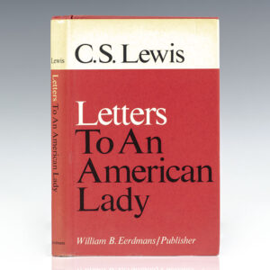 Letters to an American Lady.