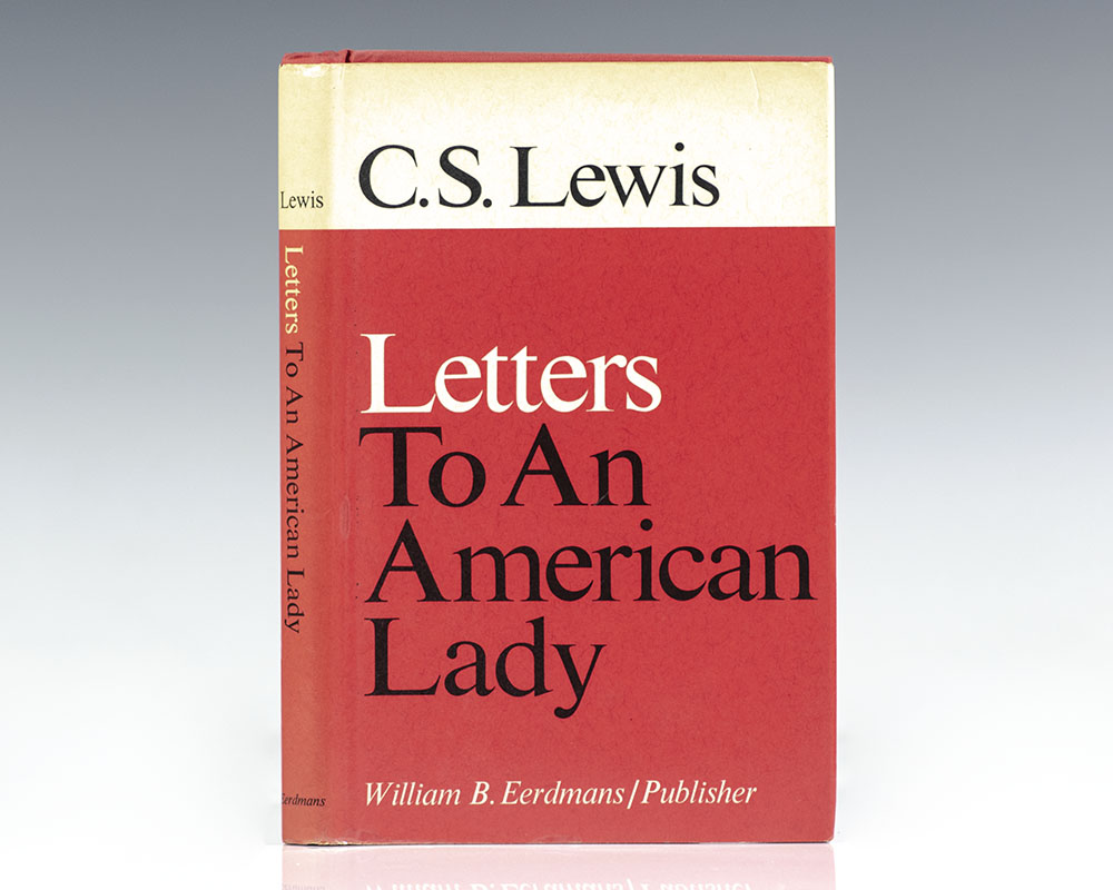 Letters to an American Lady.