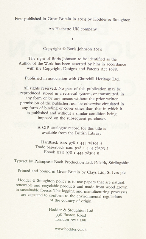 The Churchill Factor: How One Man Made History.