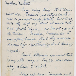 Charles Dickens Autograph Letter Signed.