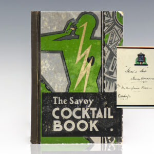 The Savoy Cocktail Book.