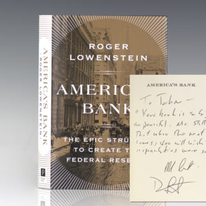 America's Bank: The Epic Struggle to Create the Federal Reserve.