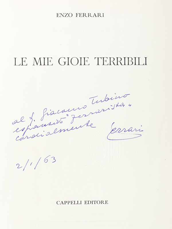 Le Mie Gioie Terribili.
