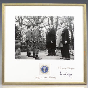 Ronald Reagan Signed Photograph.