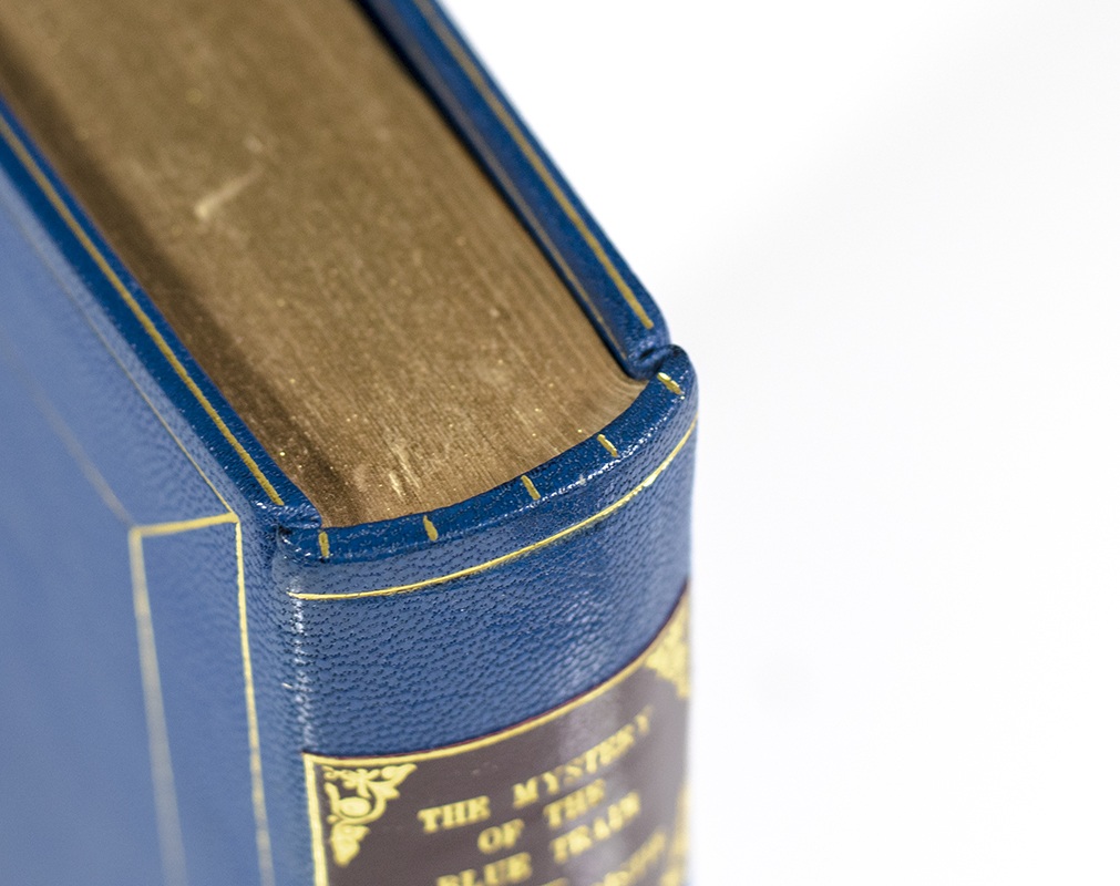 The Mystery of the Blue Train.