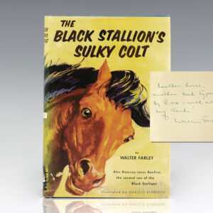 The Black Stallion's Sulky Colt.