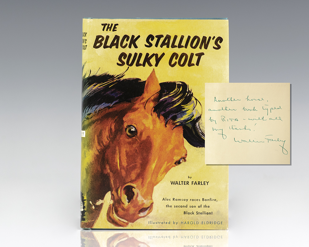 The Black Stallion's Sulky Colt.