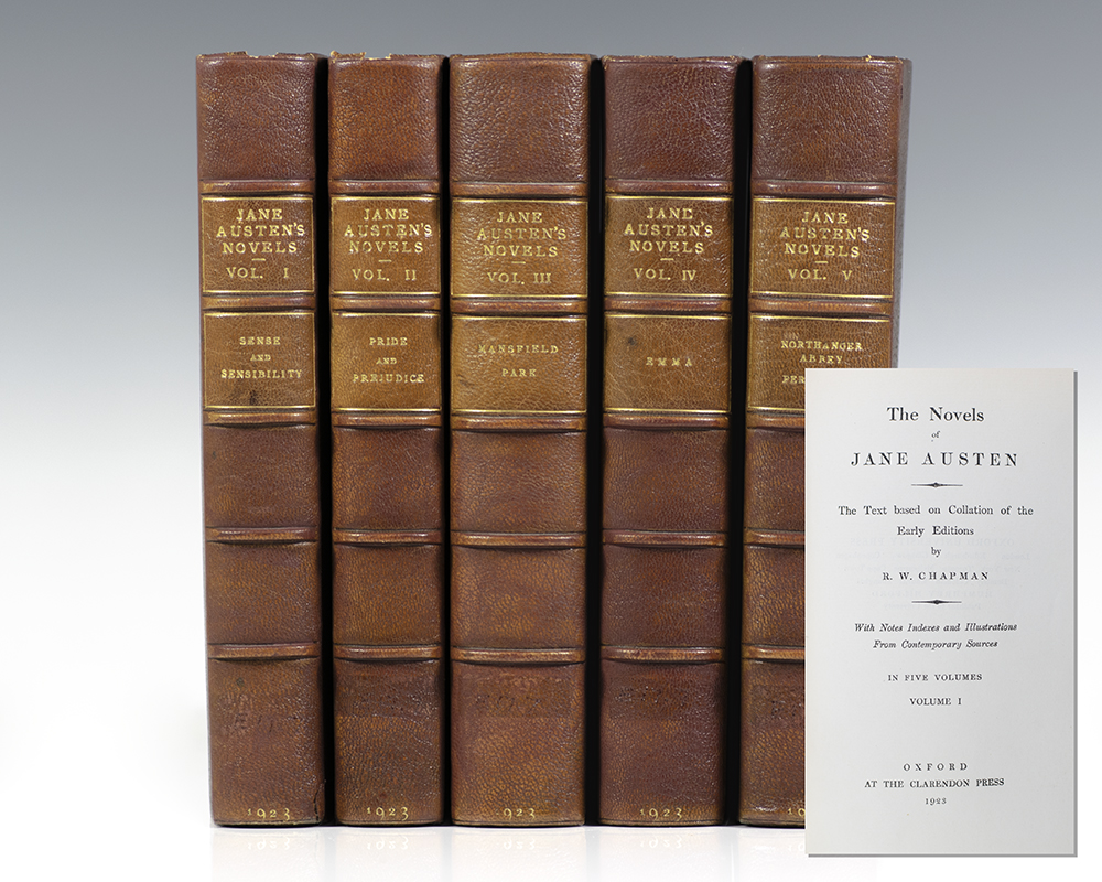 The Novels of Jane Austen. [Sense and Sensibility, Pride and Prejudice, Mansfield Park, Emma, Northanger Abbey, Persuasion].