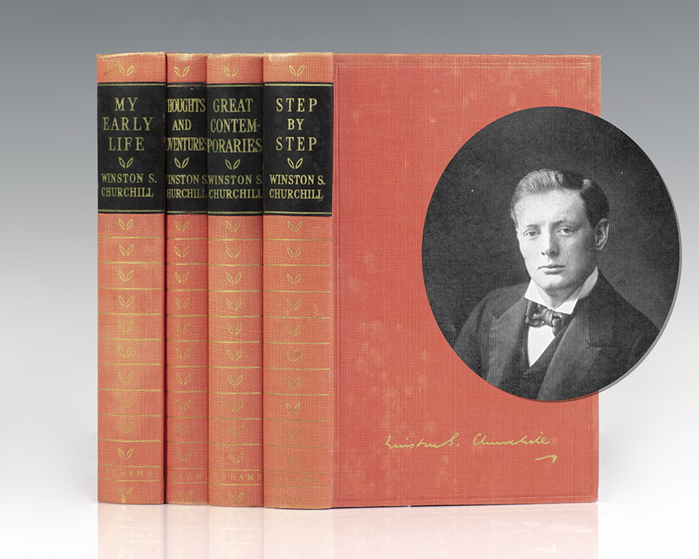 My Early Life; Thoughts and Adventures; Great Contemporaries; Step by Step.