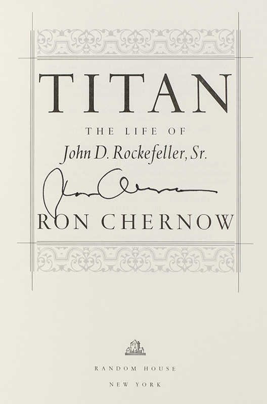 Titan: The Life of John D. Rockefeller, Sr.