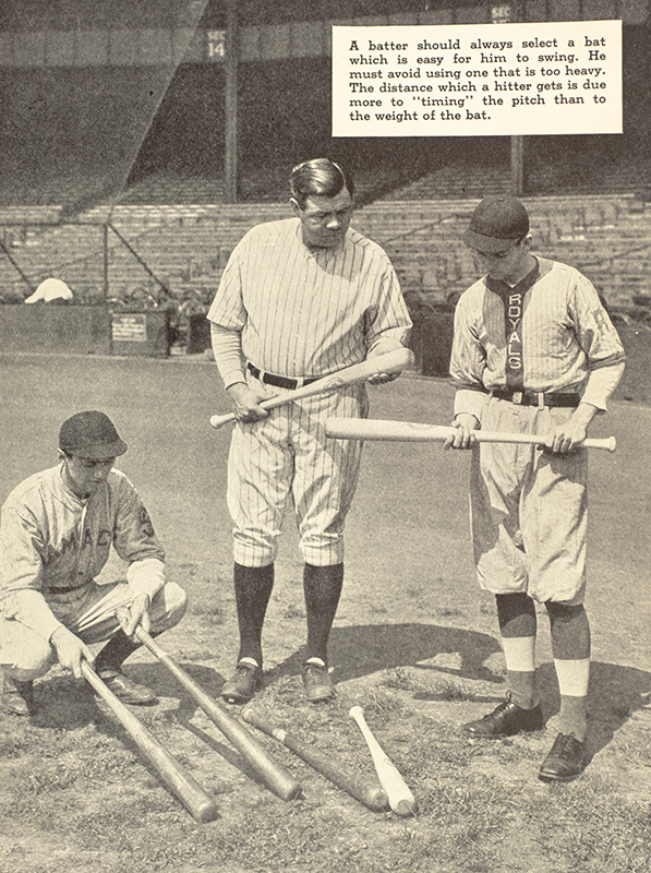Babe Ruth's Baseball Advice.