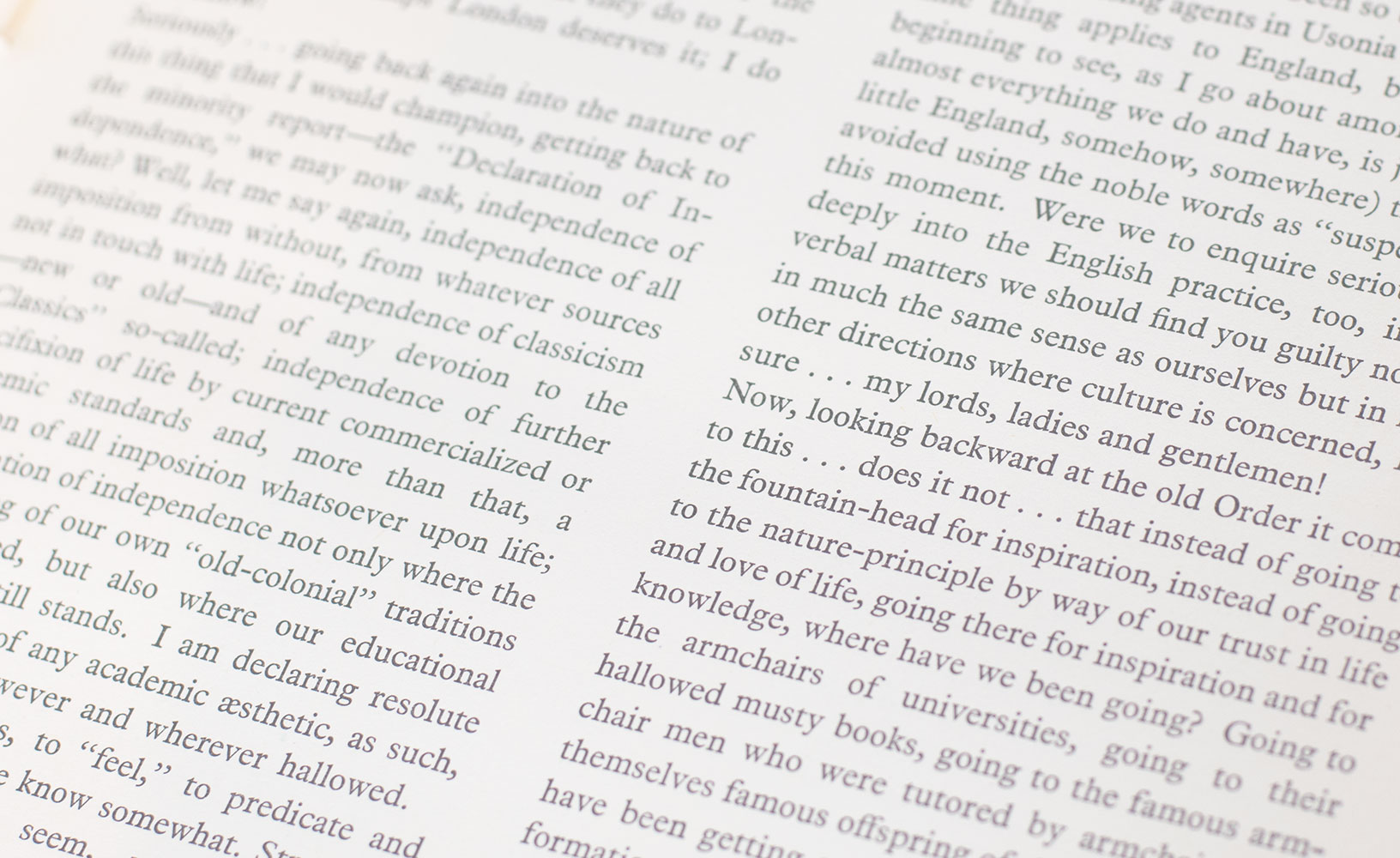 An Organic Architecture: The Architecture of Democracy.