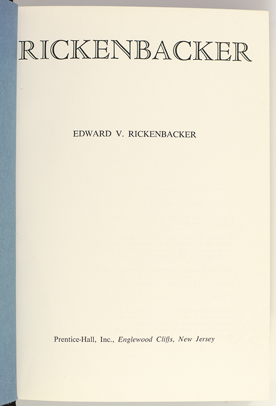 Rickenbacker: An Autobiography.