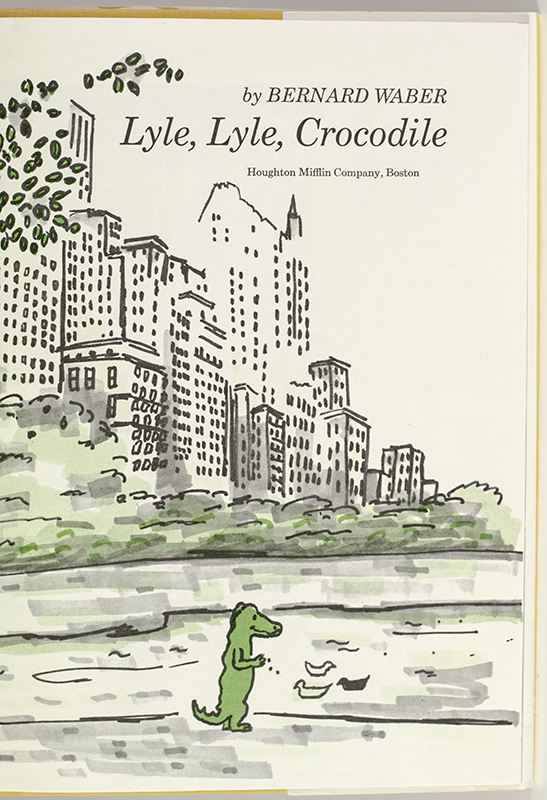Lyle, Lyle, Crocodile.