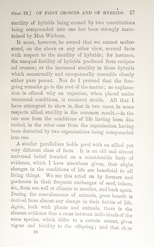 The Works of Charles Darwin. Including: The Origin of Species; The Descent of Man; Variation of Plants and Animals Under Domestication; Formation of Vegetable Mould; The Effects of Cross and Self Fertilisation in the Vegetable Kingdom; The Movement and Habits of Climbing Plants; The Various Contrivances by Which Orchids are Fertilised by Insects. Second Edition, Revised. A Naturalist's Voyage. Journal of Researches into the Natural History and Geology of Countries Visited During the Voyage of the H.M.S Beagle; The Different Forms of Flowers on Plants of the Same Species.